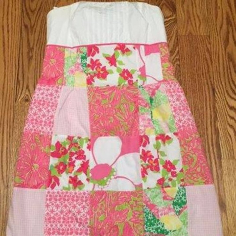 Lilly Pulitzer Franco patchwork dress, size 2